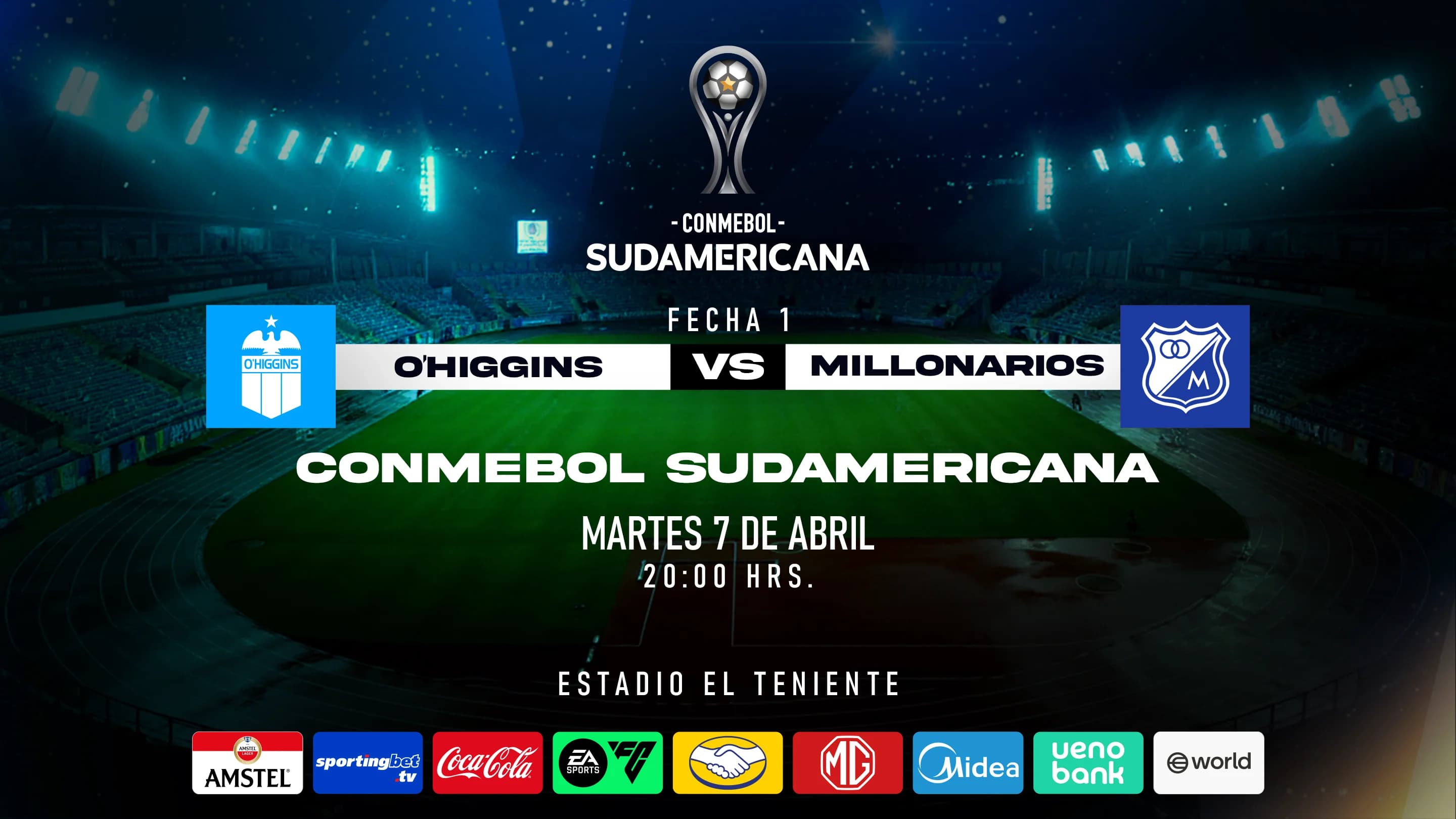O'Higgins F.C. vs Millonarios
