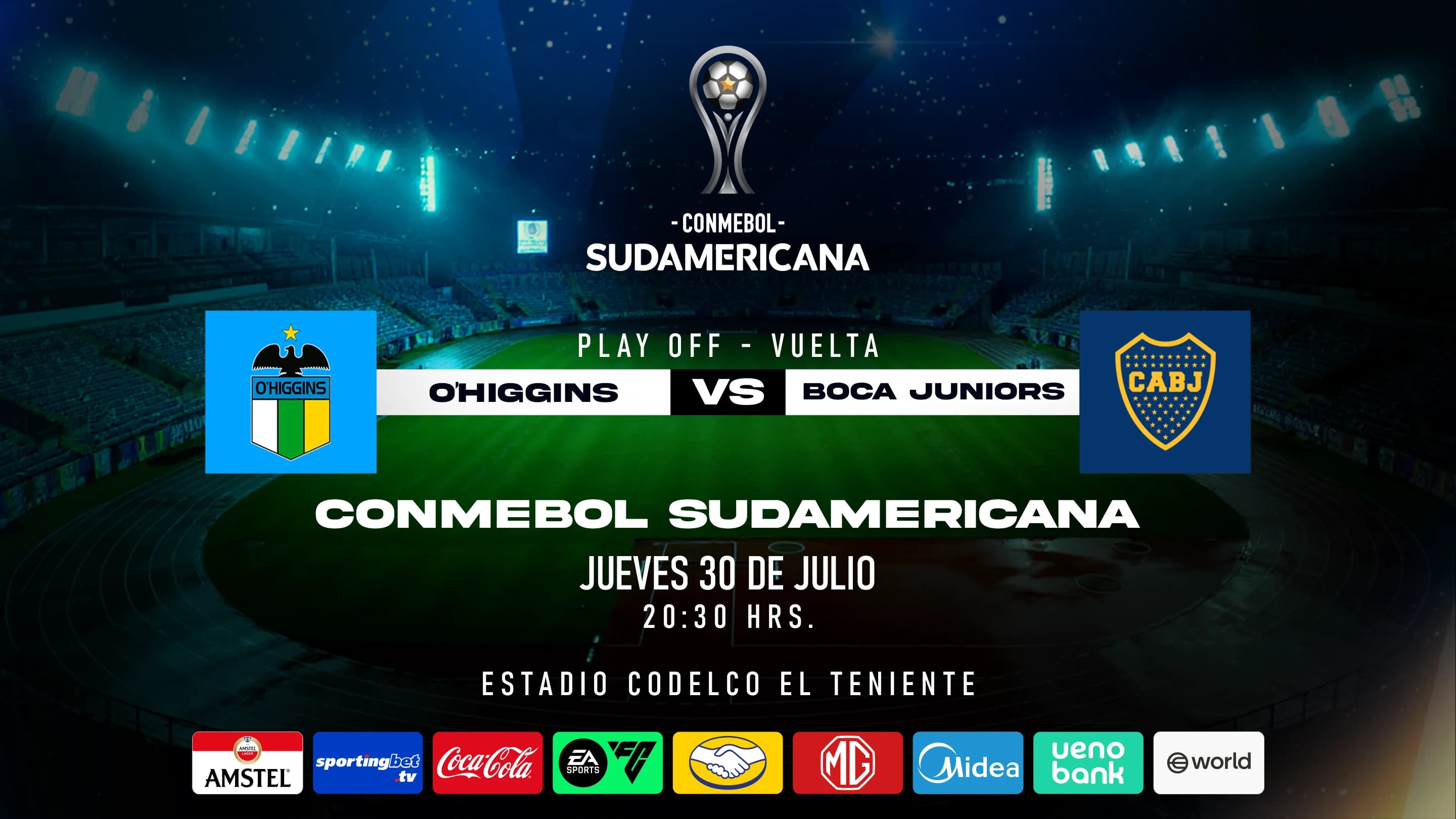 O'Higgins F.C. vs Boca Juniors